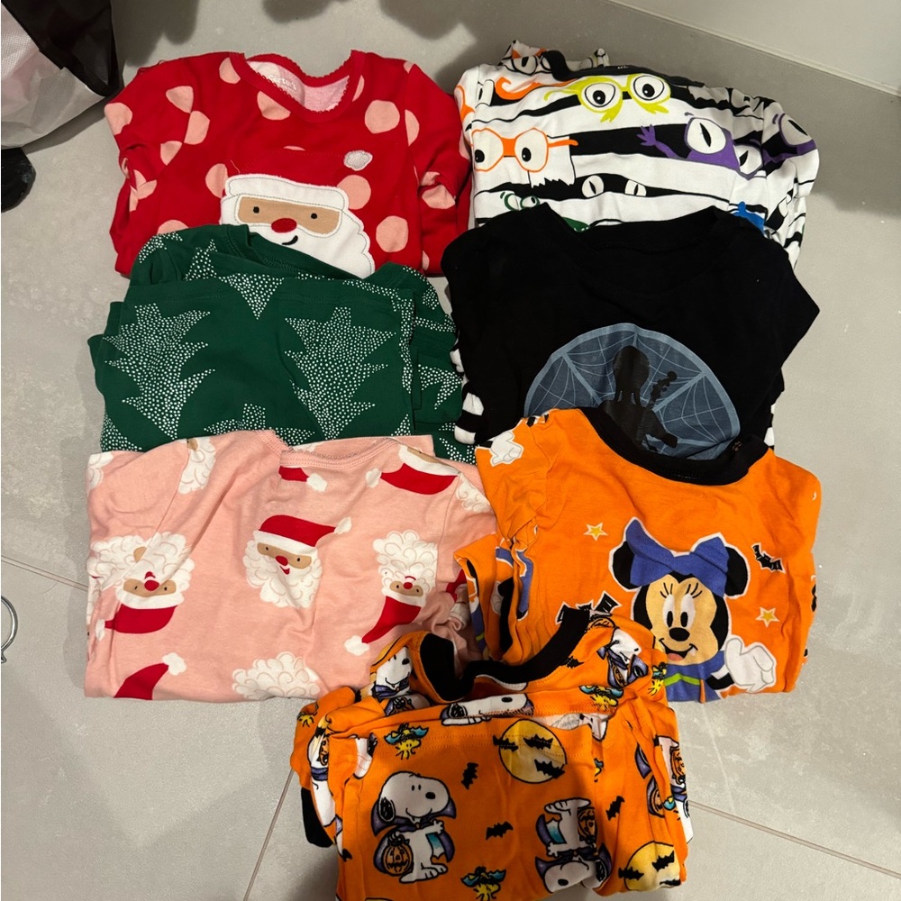 Holiday Pajamas Christmas Halloween 4T